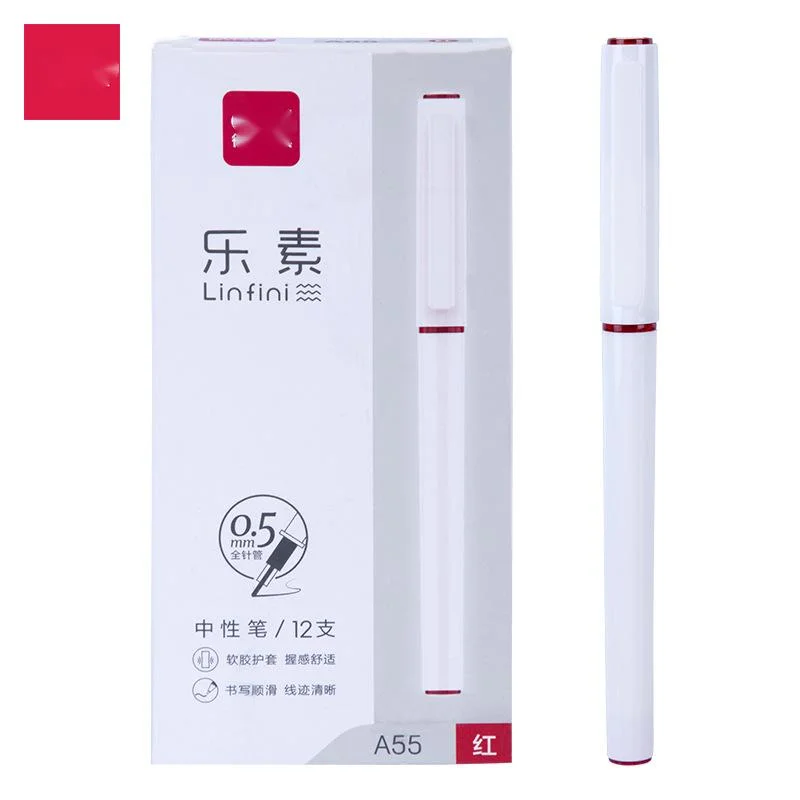 Simple Style White Appearance Excellent Stationery Gel Pen