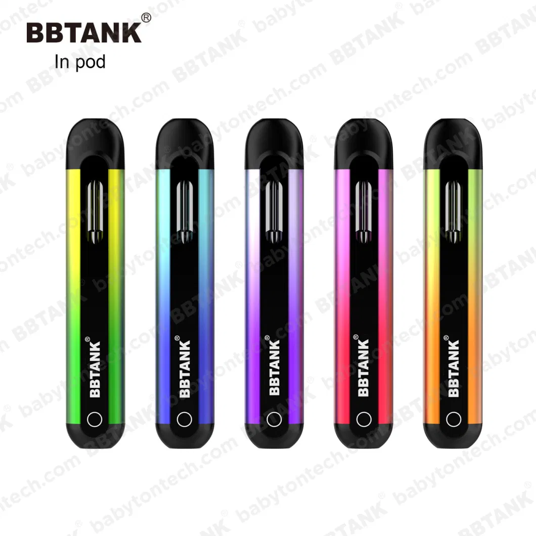 Customize Colors Which You Like Bbtank in Pod 2ml 1ml Empty Pen Pod