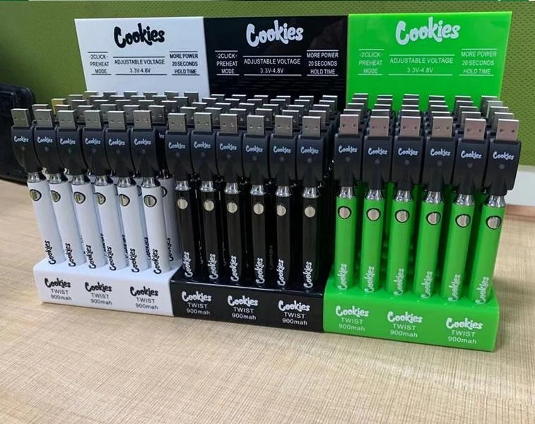 510 Thread Variable Voltage Vape Pen Cookies Battery