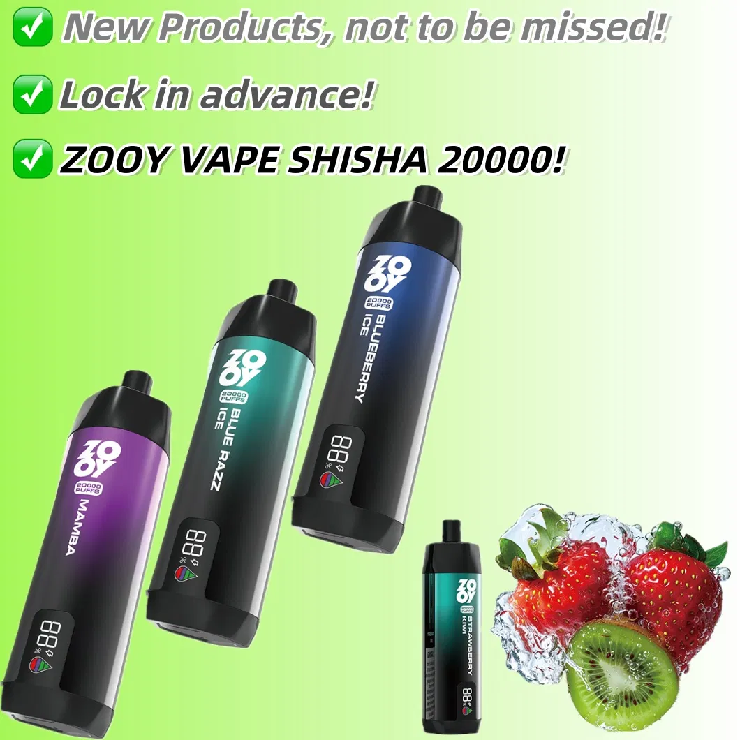 Hot Selling in Spain Disposable E Cigarette E Cig Shop Smoke Vape 15000 20000 Puffs Shisha Hookah Vape Super Luckee Quizz Vapmod