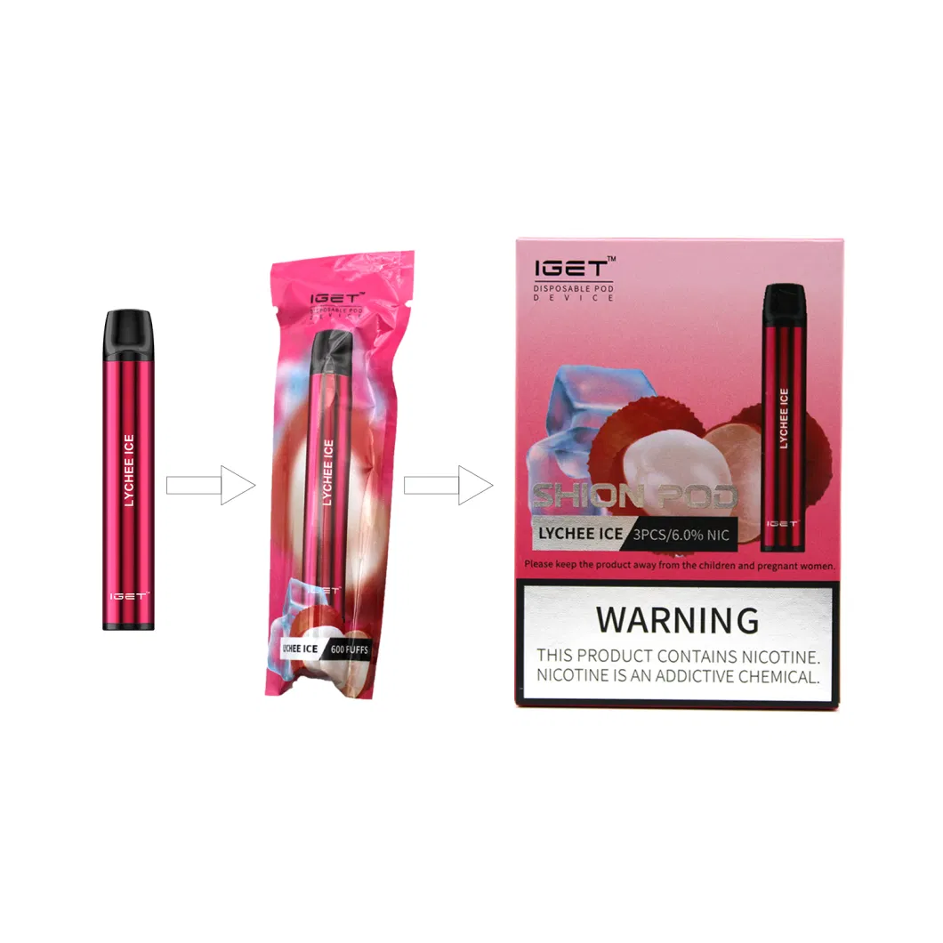 Wholesale Iget Shion Disposable Vape Pen Pod Starter Kit