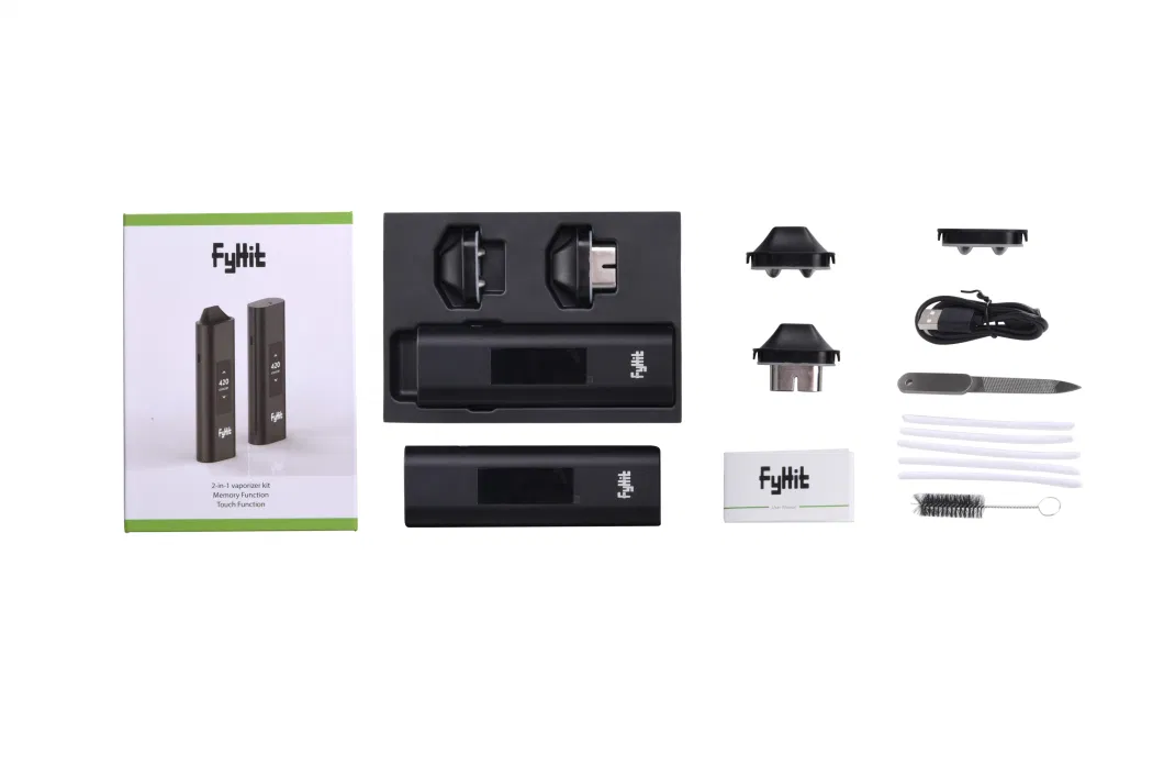 Fyhit 2 in 1 Dual Use Vaporizer for Both Dry Herb &amp; Concentrates Vaping Convection Vaporizers 2020