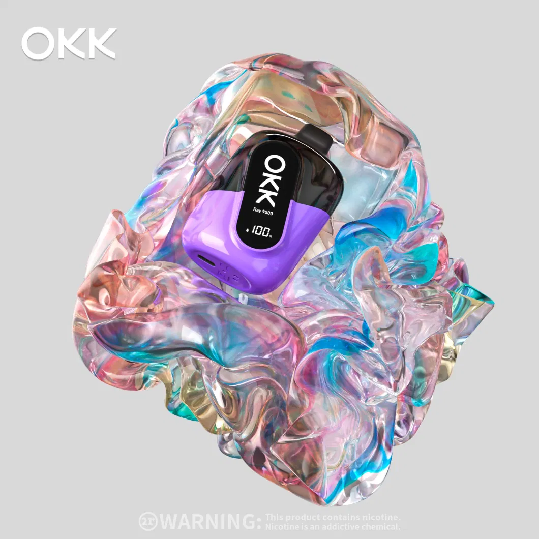 Hot Sell Okk Ray 9000 Lost/Mary Suprem Vipe Ezzy Oval Thanos Ipalys Cloud 5000 Animal Pod Cig Disposable Vape