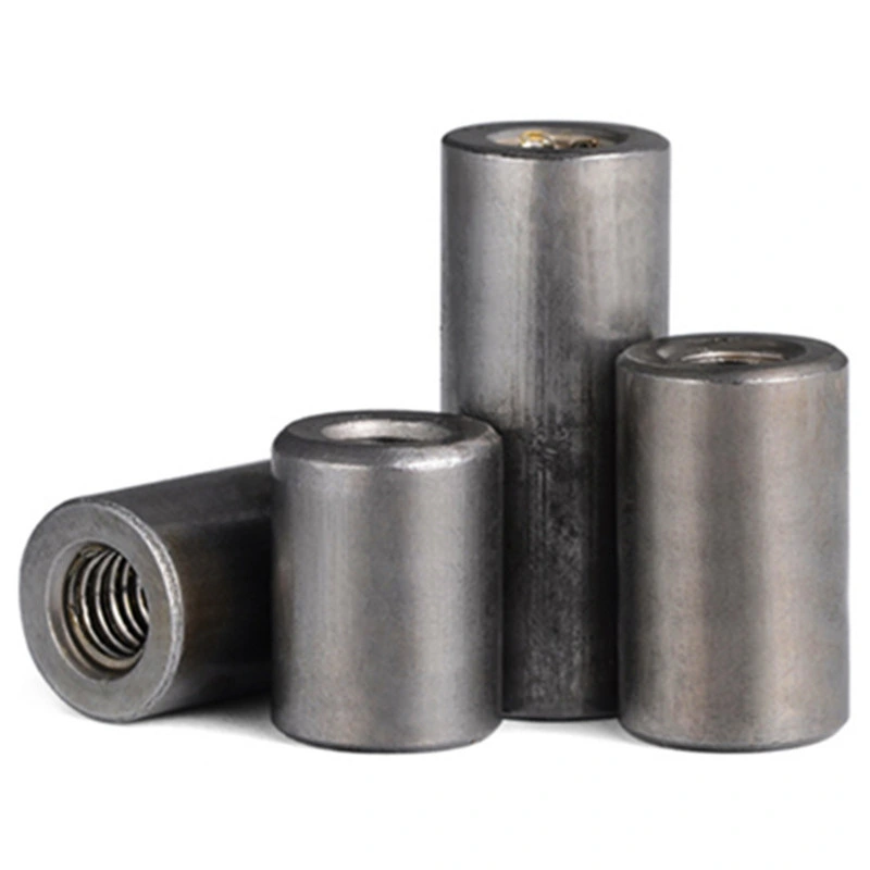 M4 M5 M6 M7 M8 Steel All Thread Right and Left Hand Threaded Round Coupling Nut