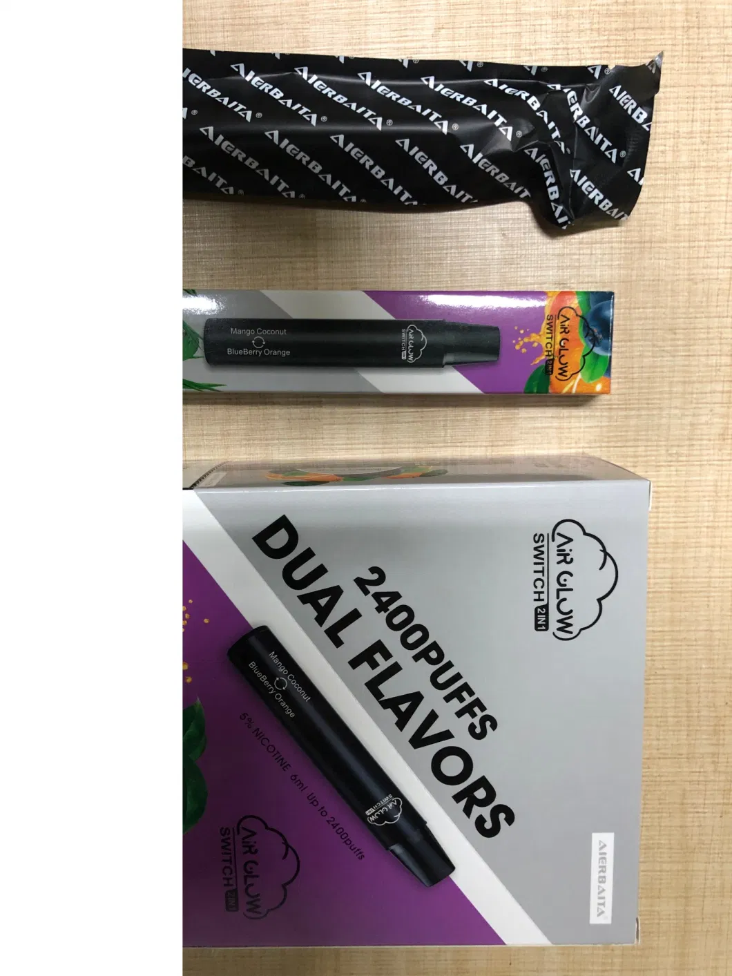 Wholesale Fashion Disposable 2in1 Vapes Vapor E Cig Vape Pen