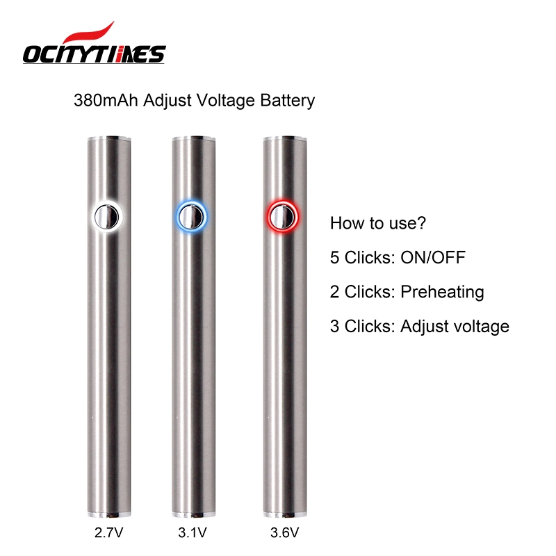 OEM Preheat Wholesale 510 Thread Battery Vape Pen Battery