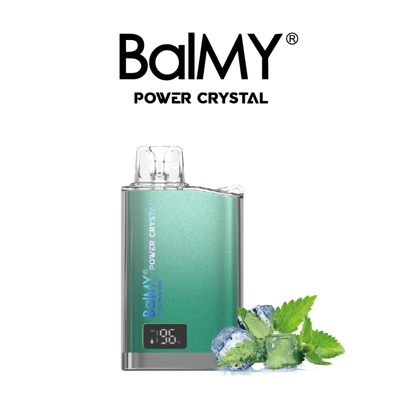 Hot Sale Balmy Power Crystal 1.1ohm Mesh Coil 12ml Disposable Vape