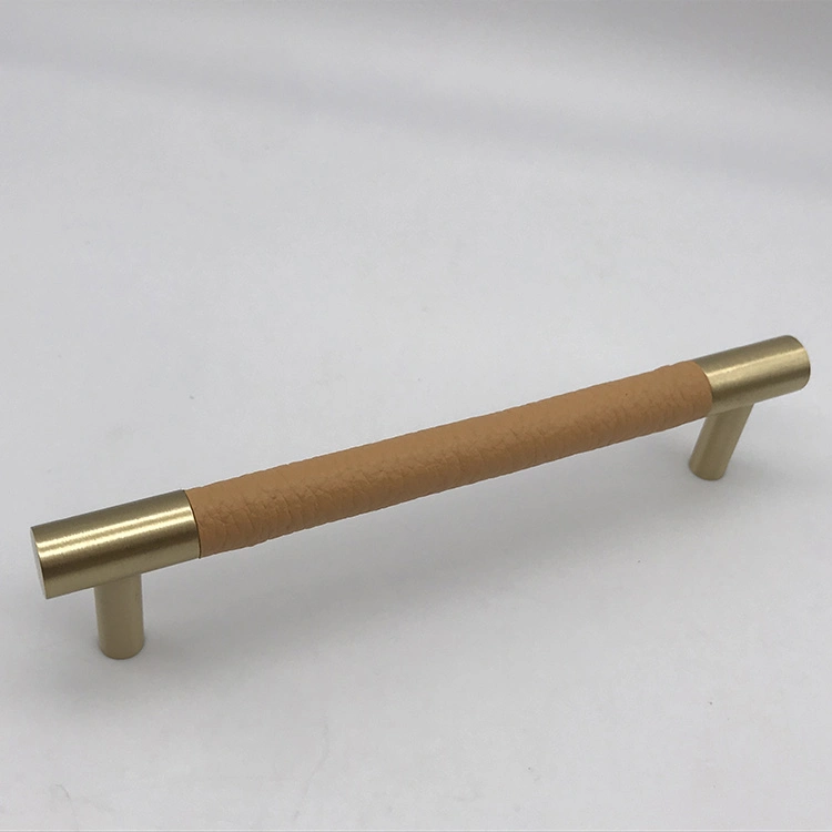 Down Basket Kitchen Round Brushed Brass Gold Cabinet Pull Handles