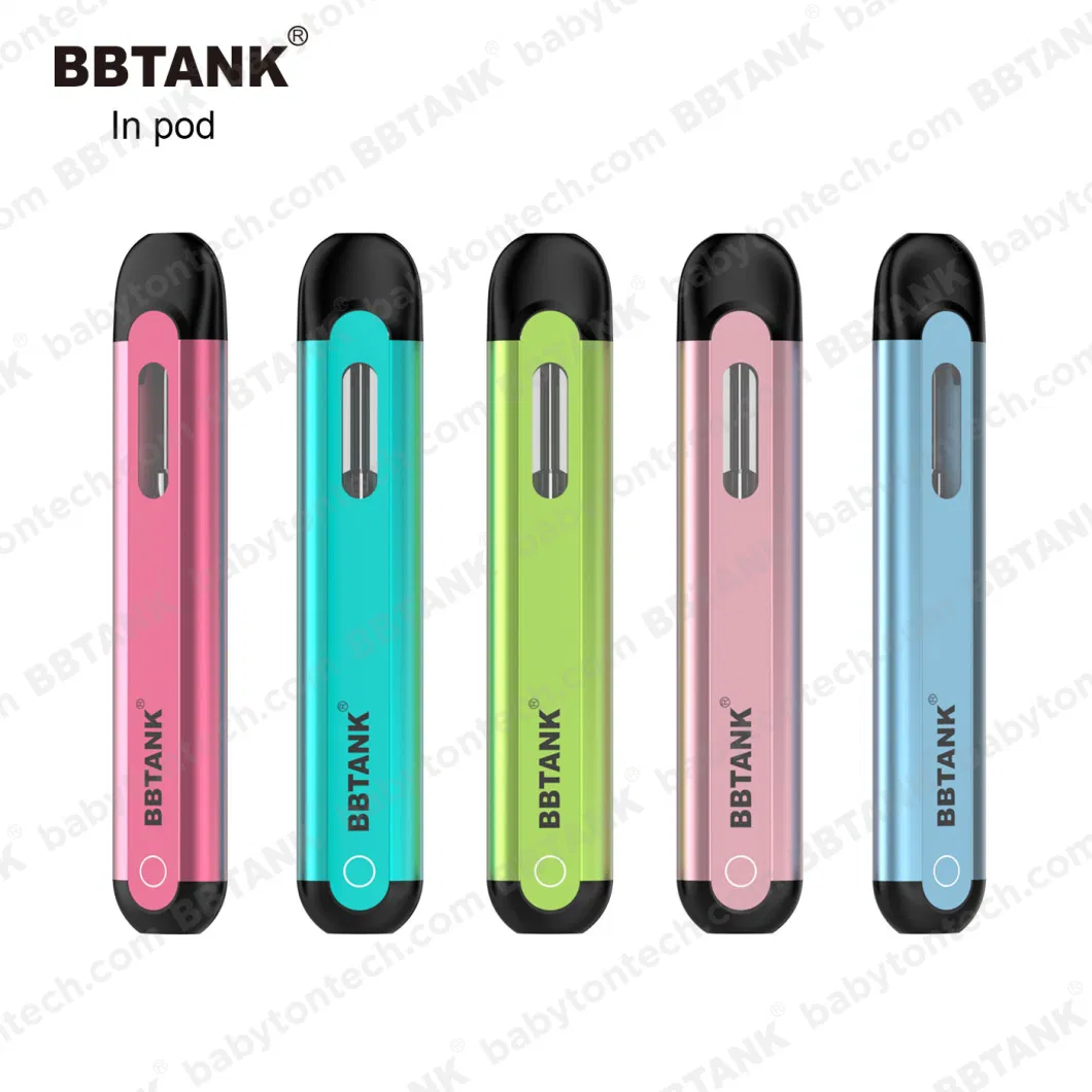 Customize Colors Which You Like Bbtank in Pod 2ml 1ml Empty Pen Pod