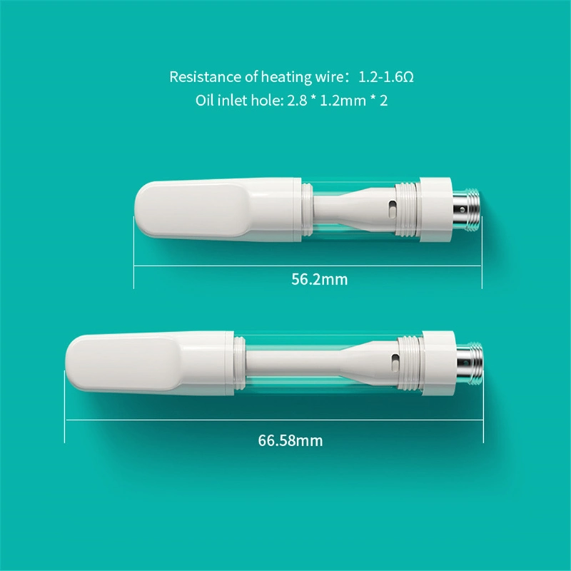 High Quality 0.5ml 1ml 510 Thread Full Ceramic Coil Vape Cartridge