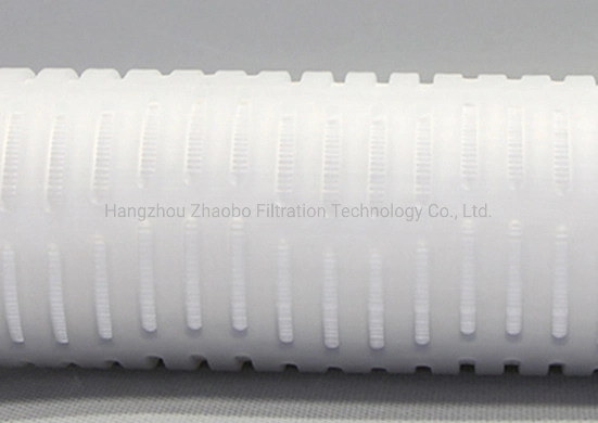 Experienced Manufacturer High Flow Water Filter Cartridge for Semiconductor Chemical Air Filter Oil Filter with Micron Pleated Nylon Membrane 222 End Cap O-Ring