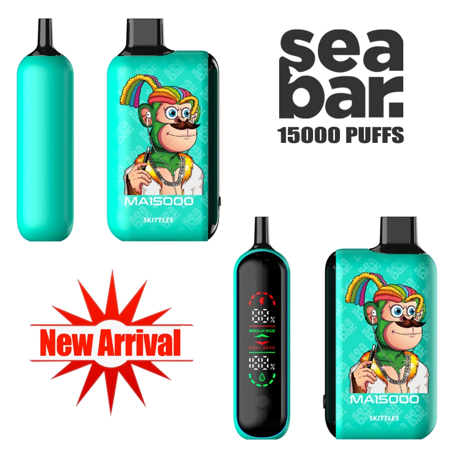 Seabar 15000puffs Vape Shops Near Me Best Disposable Vape 2024 LED Puff