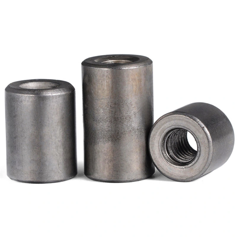 M4 M5 M6 M7 M8 Steel All Thread Right and Left Hand Threaded Round Coupling Nut