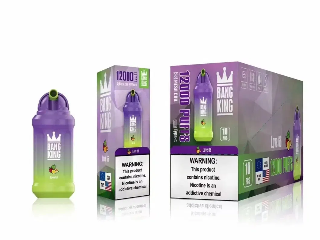 EU Warehouse Vape Recharge Disposable Vape 15000 Puffs Bang 20000 Puff Randm Tornado King E Cigarette 5% Geek Vape Bar Bang King