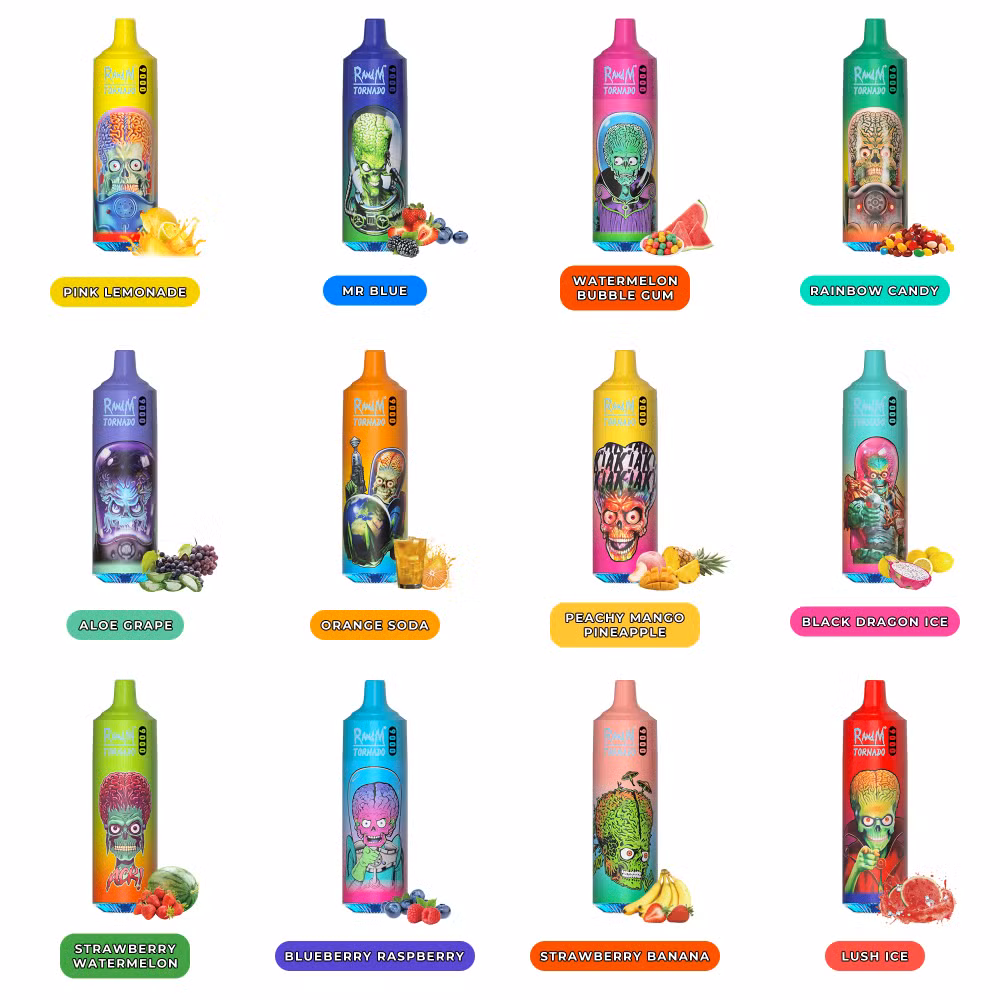Welcome Custom Design Factory Directly Randm Tornado 9000 Puffs Disposable Vaporizer Pen