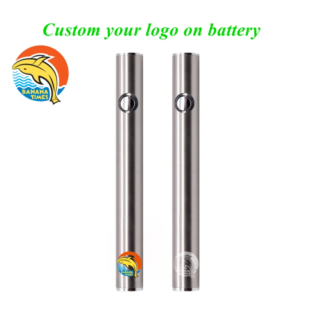 Wholesale Price Custom 380mAh Preheating Disposable 510 Thread Vape Pen Battery Slim Variable Voltage 510 Vape Batteries for DAB Hte