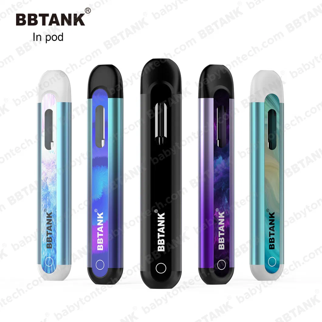 Customize Colors Which You Like Bbtank in Pod 2ml 1ml Empty Pen Pod