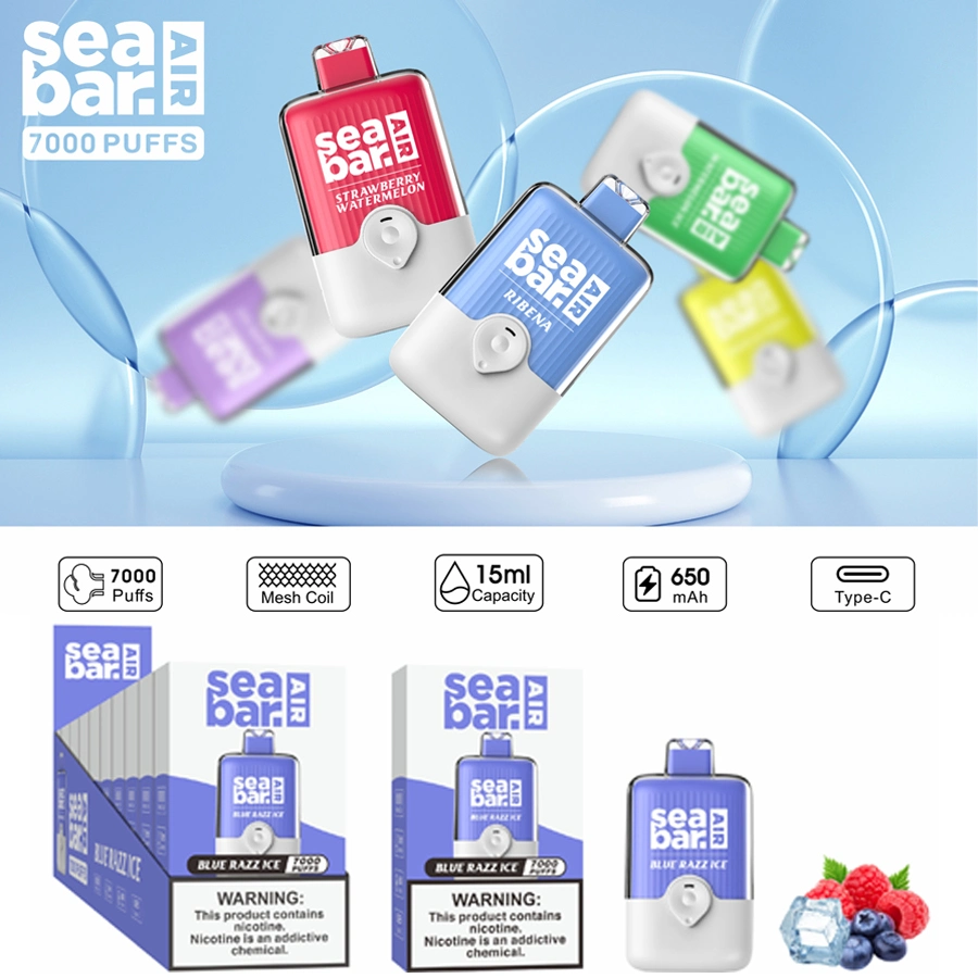 Seabar 7000 Puffs Best Disposable Vape 2024 Vape Battery Nicotine-Free Vape Dry Herb Vape Online Vape Shop