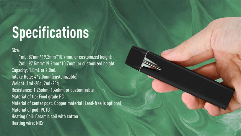 Rhy D014 Colorful Refillable Vapes Smoking Empty Vaping Pen Accessories Thx Vapethick Oil Vaporizer