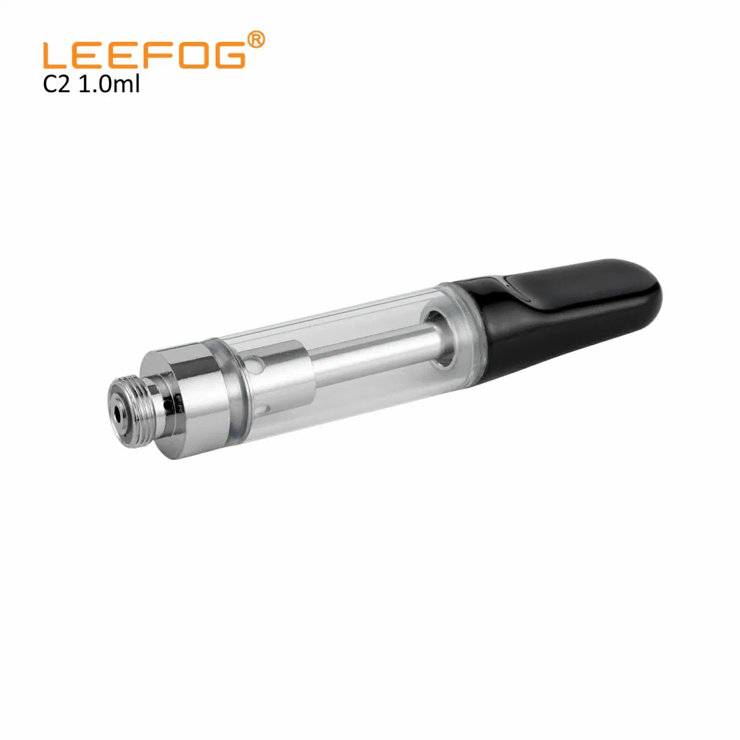 Leefog C2 Wholesale Live Resin Distillate Thick Oil Ikrusher Vaporizer Pod 0.5ml 1.0ml 0.5 1 2 Gram Empty 510 Disposable Vape Pen Cartridge