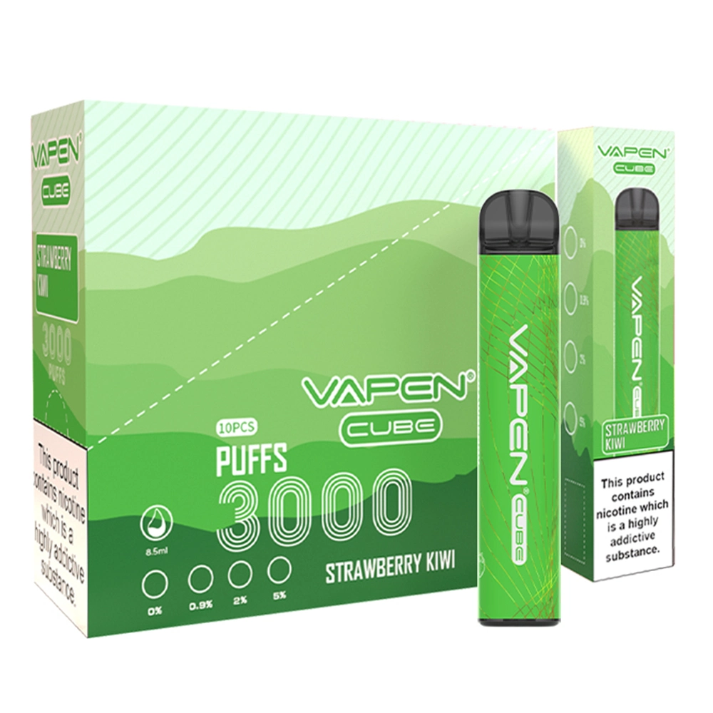 Wholesale Puffs 1000mAh Battery Vapen Cube 3000puffs Disposable Vape Pen