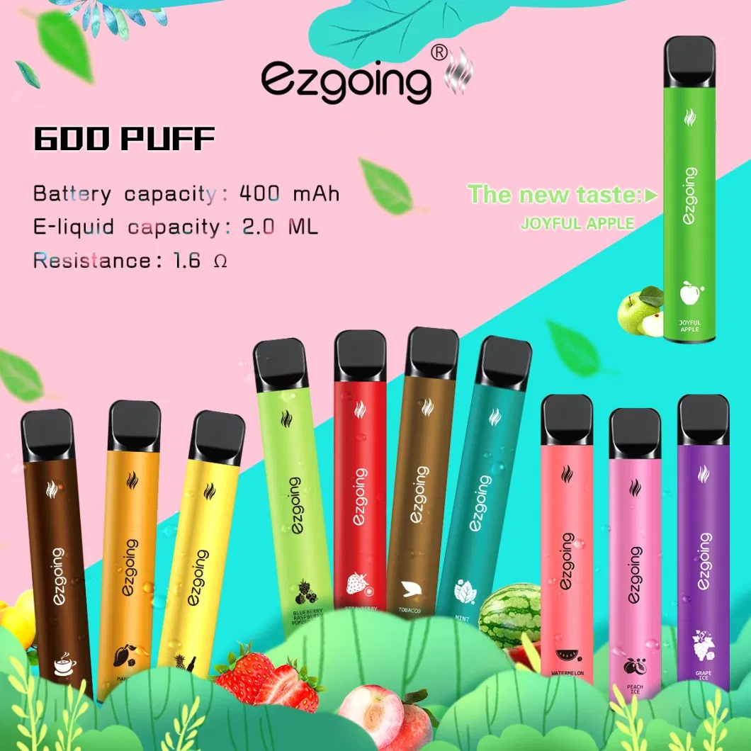 2022 Cigarette Shop Disposable Vape Pod New Product Ezgoing 1500puff Disaposable Vape