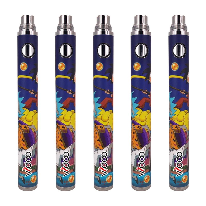 Voltage Adjustable USB Rechargeable Vape Pen Twist Preheat 510 Thread Battery