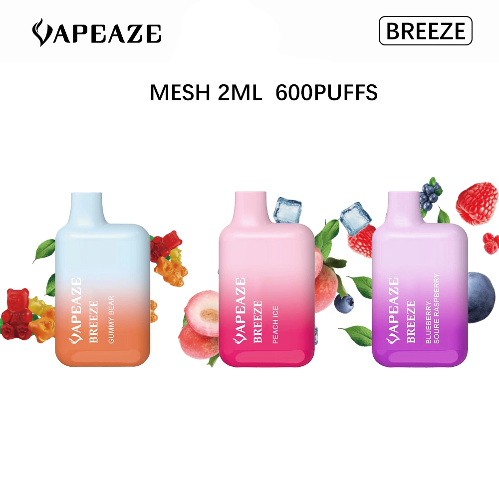 2023 Vapeaze Factory Hot Lost/Mary Disposable Vape 600/Puff 2/5% E Cigarette Elf Lux Bar UK/EU