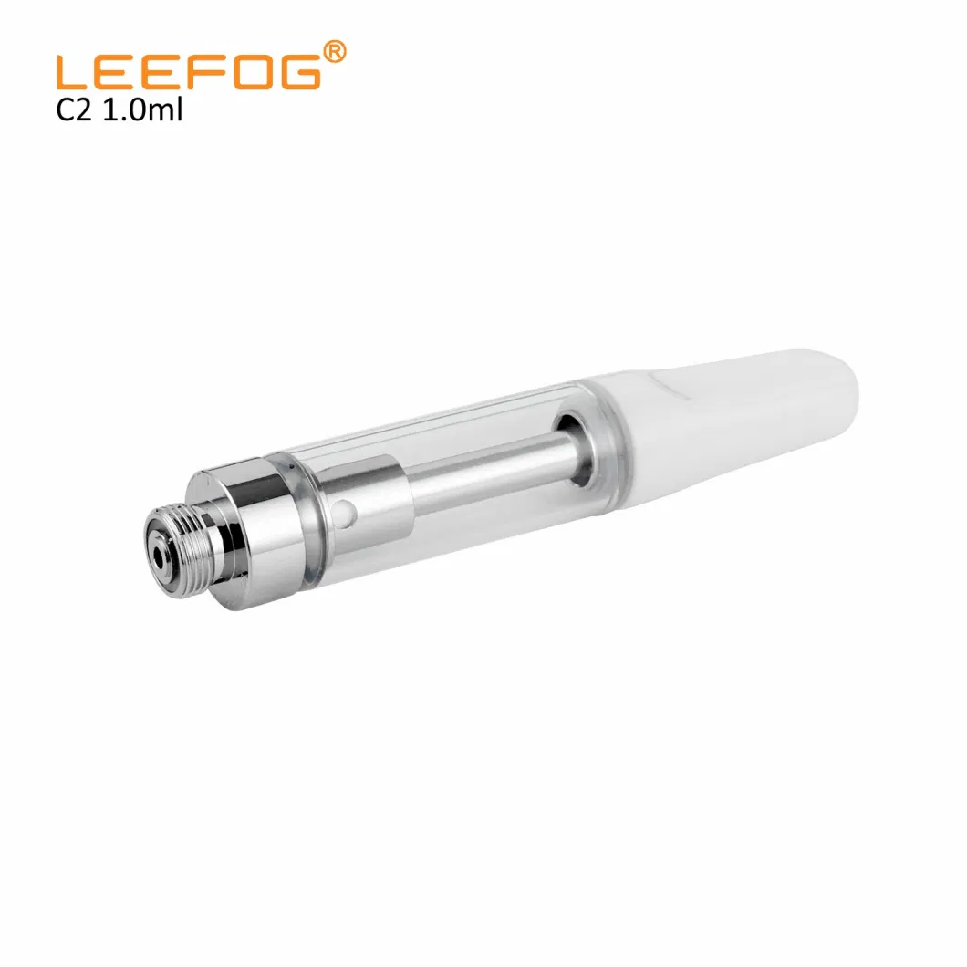 Leefog C2 Wholesale Live Resin Distillate Thick Oil Ikrusher Vaporizer Pod 0.5ml 1.0ml 0.5 1 2 Gram Empty 510 Disposable Vape Pen Cartridge