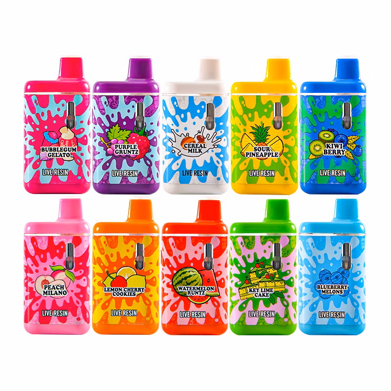 Packman 2g Disposable Liquid Diamonds + Live Resin Dispo 2000mg Empty Vape Pens Device 2 Gram Vapes