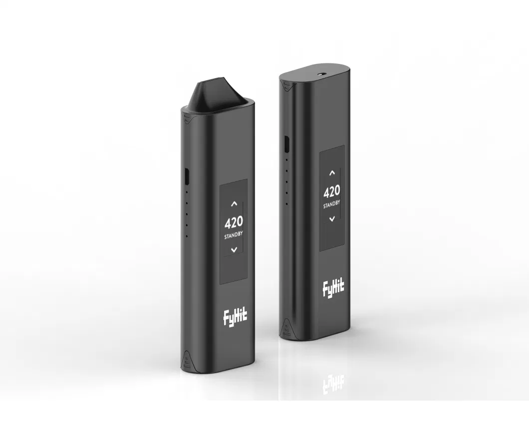 100% Original Hera Fyhit Black 2 In1 Wax Oil Dry Herb Vaporizer Mod Box Kit 2680mAh Built-in Battery Wax Vaporizer