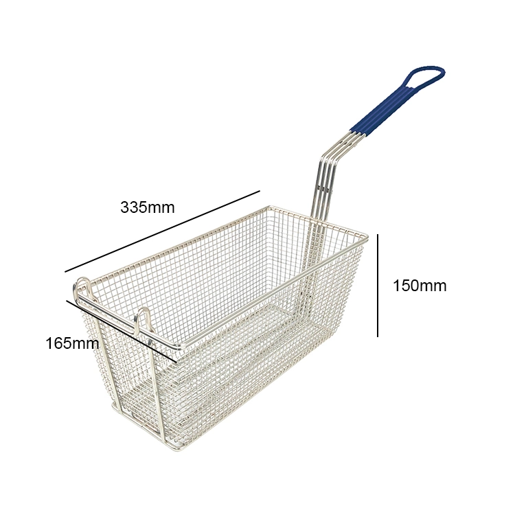 Restaurant Wire Frying Chip Baskets Stainless Steel Fry Basket Commercial Deep Fryer Basket