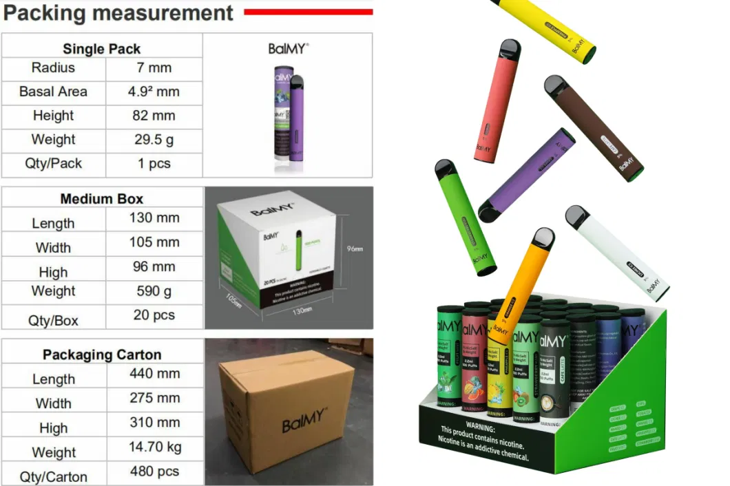 Disposable Vape Pen China Factory Wholesale E-Cigarette Starter Kits