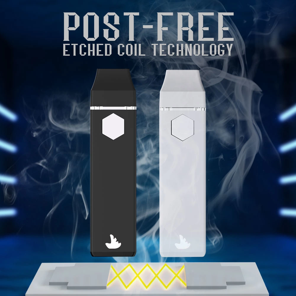 420 White Label Post Free Rechargeable Disposable Vaping Device Empty Thick Oil Vape Pens 1g 2g