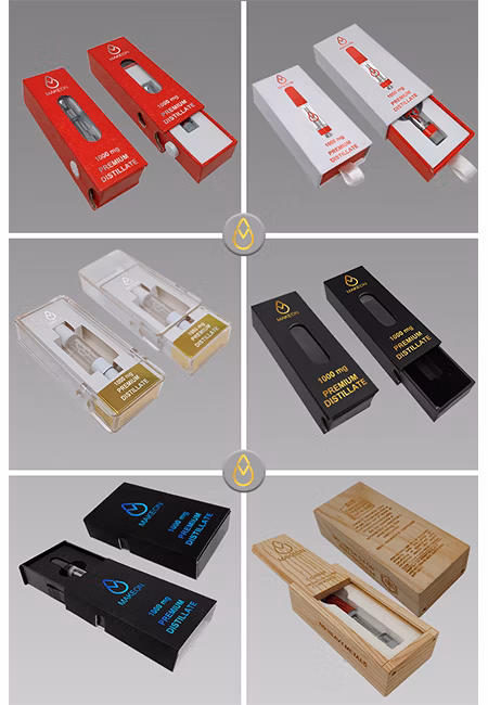 Makeon Custom Dual-Flavor Two Chamber Live Resin Thick Oil Tank Cartridge Pod Bar Updated Choices Labs Device Disposable E-Cigarette Vape Pen