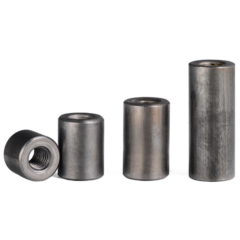 M4 M5 M6 M7 M8 Steel All Thread Right and Left Hand Threaded Round Coupling Nut