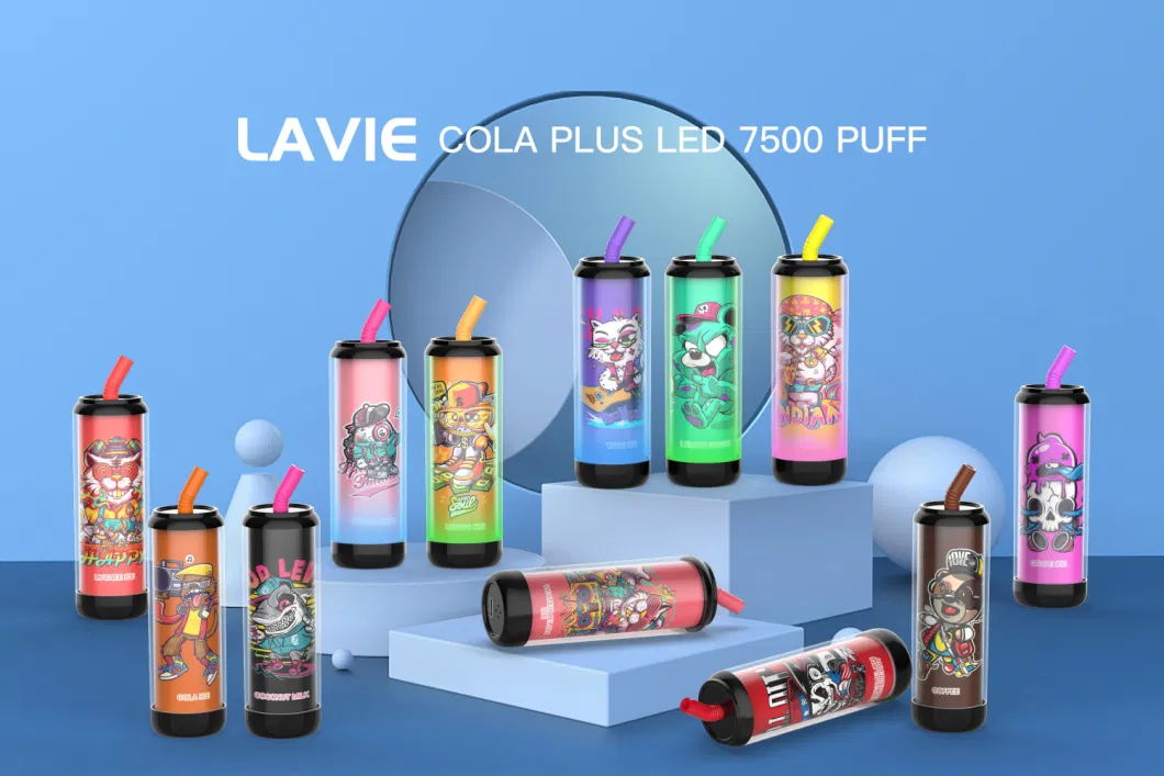 7500 Puffs Cola Plus Lavie Disposable Vape