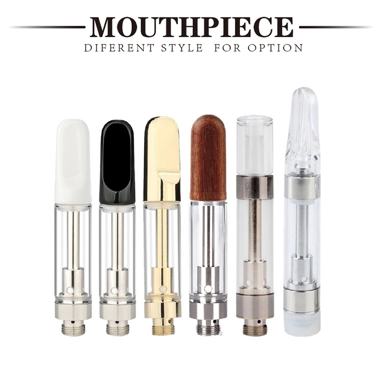 0.5ml 0.8ml 1ml Ceramic Coil 510 Thread Vape Pen Cartridge Vape Gold Silver Krt Cookies 510 Empty Thick Oil Empty Vape Cartridge