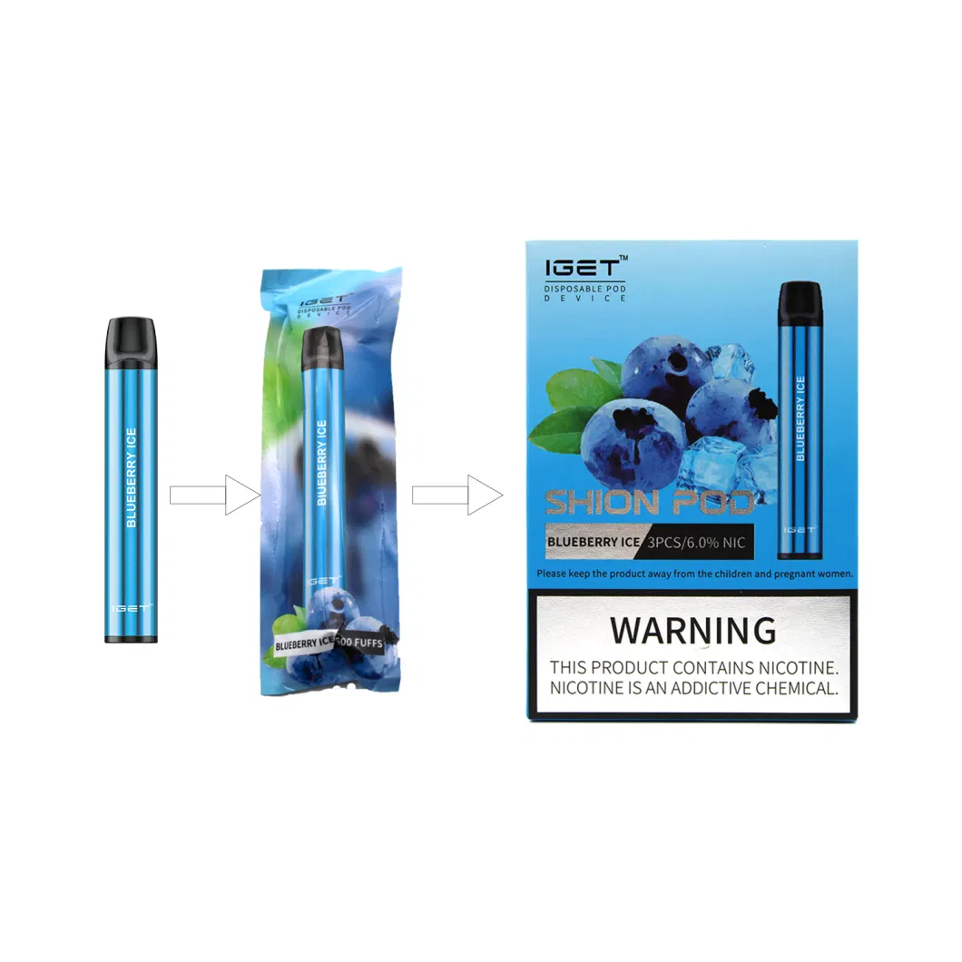 Wholesale Iget Shion Disposable Vape Pen Pod Starter Kit