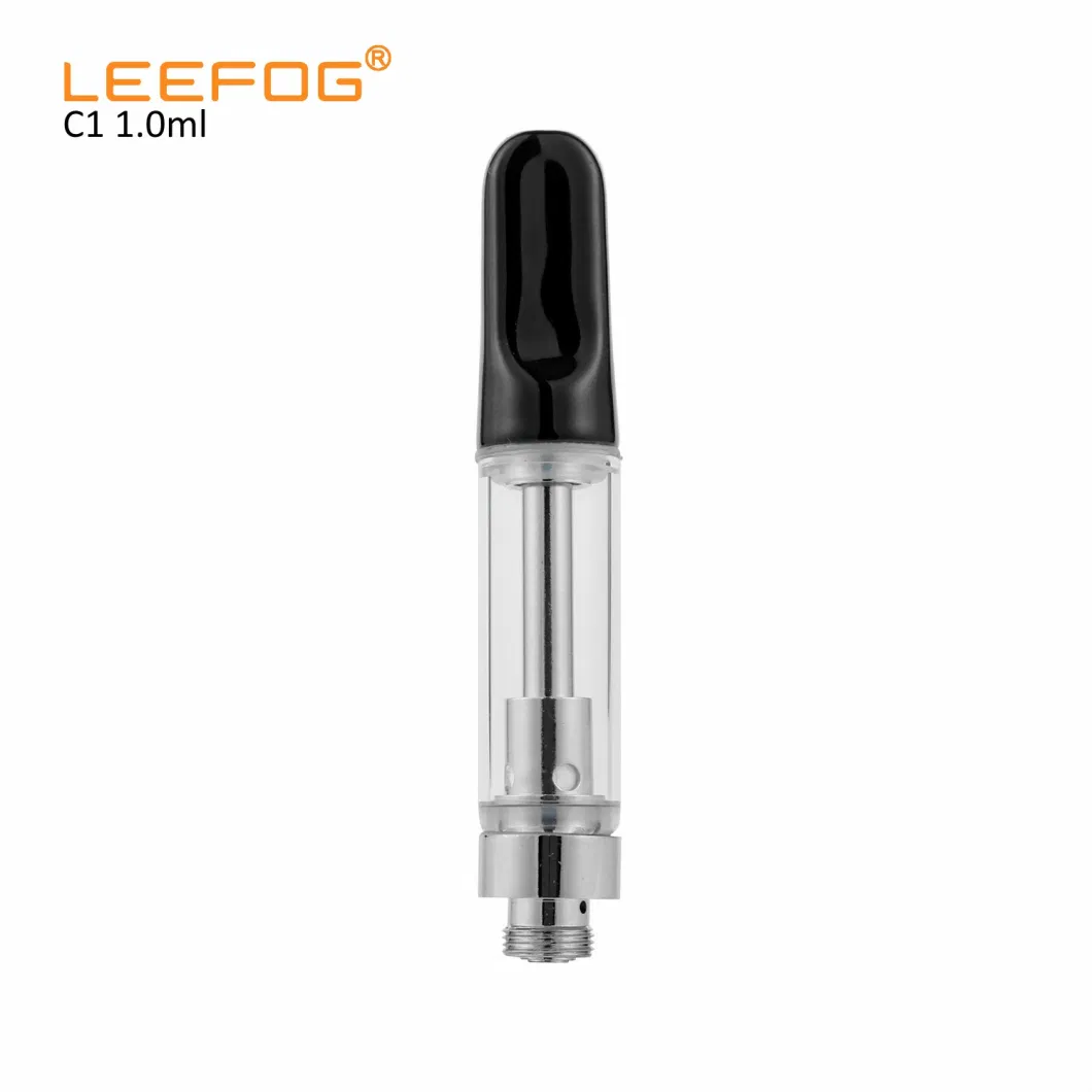 Leefog C1 Wholesale Thick Oil Ikrusher Stock in Us USA Warehouse Ready to Ship 0.5 1 2 Gram Ml Empty 510 Disposable Refillable Vape Pen Cartridge