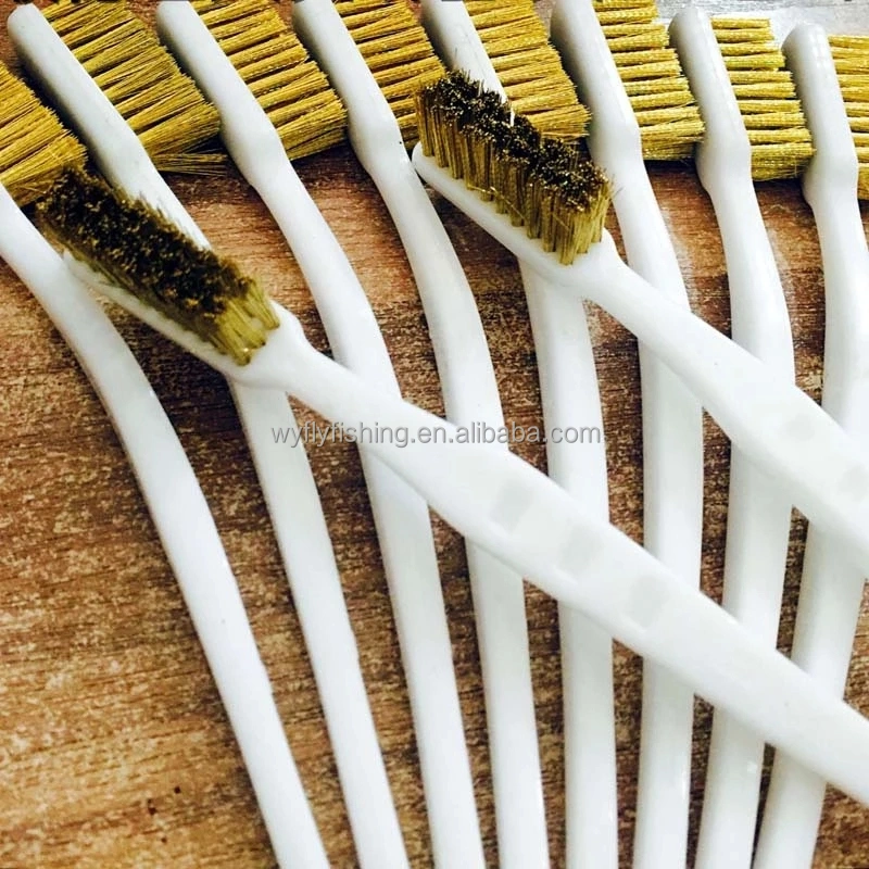 Fly Tying Dubbing Brush &amp; Comb Stainless/Copper Wire Brushes Fly Tying Tools