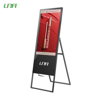 LCD Video Display Poster Commercial Squares Indoor Ad 55inch Digital Signage
