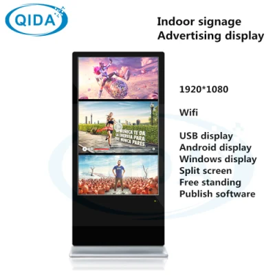 Advertising Player 21.5 Inch Advertising Player WiFi 3G Video High Quality Ad Player LED Digital Signage From China Famous Supplier