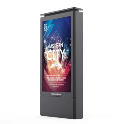 Outdoor 75inch LCD Smart TV LCD Display Digital Signage