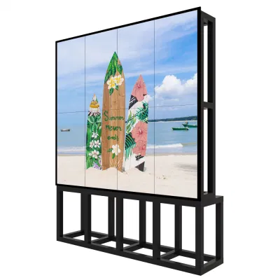 1080P Display Narrow Bezel 2X2 Processor Controller Screen Advertising Display Player Digital Signage 3X3 LCD Video Wall