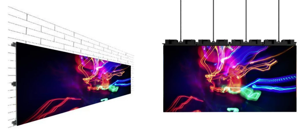 P4.81 500 X 1000mm Outdoor Rental Concert Stage Background LED Video Wall Display Full Color Billboard Digital Signage