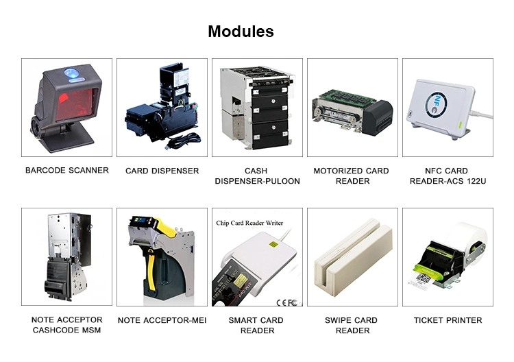 Restaurant Wireless Ordering Machine Touch Screen Self-Service Payment Kiosk POS System Ticket Printer in China