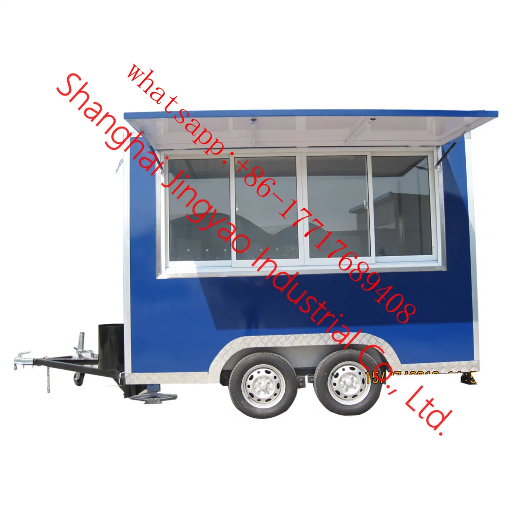 High Quaility Street Ice Cream Hot Dog Fast Food Trucks Ice Cream Cart Fruit Juice Food Kiosk Truck Food Vending Truck Donut Food Trailer Beverages Food Kiosk