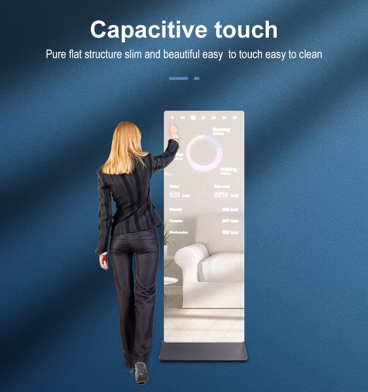 Interactive Advertising Boards Digital Signage and Displays Magic Mirror Kiosk