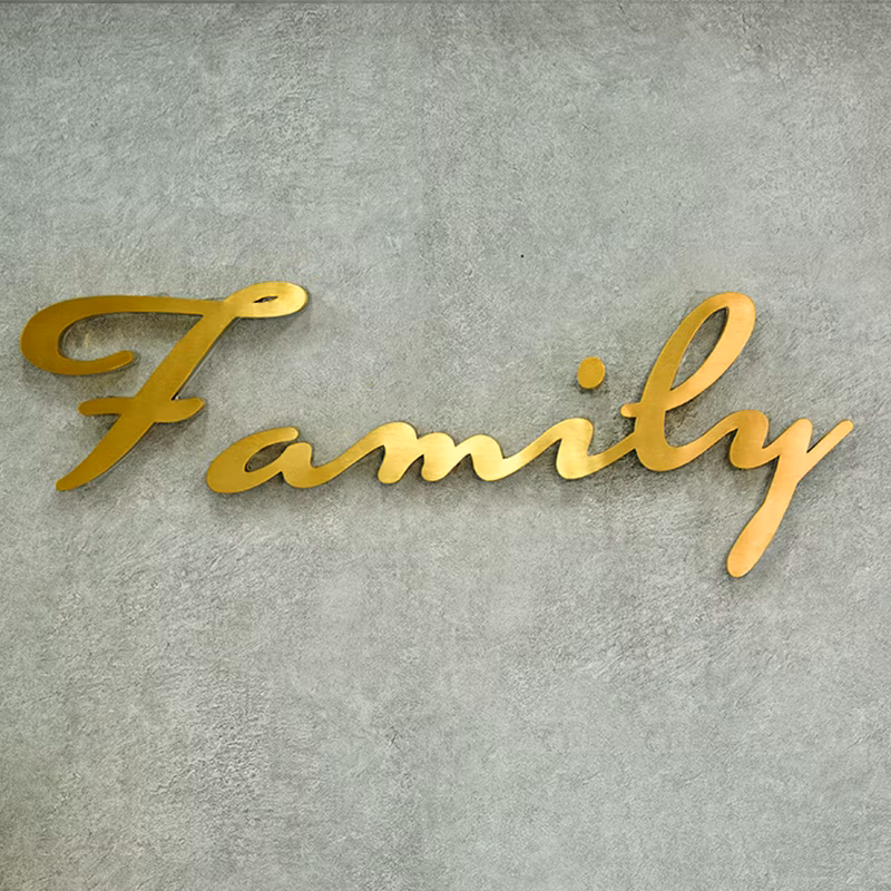 Outdoor Wall Store Backlit 3D Business Signage Shop Logo Acrylic Channel Letters Illuminated LED Electronic Signs